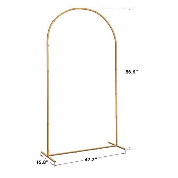 ATR ART to REAL 4 x 7.2ft " H Metal Balloon Arch Stand - Image 3