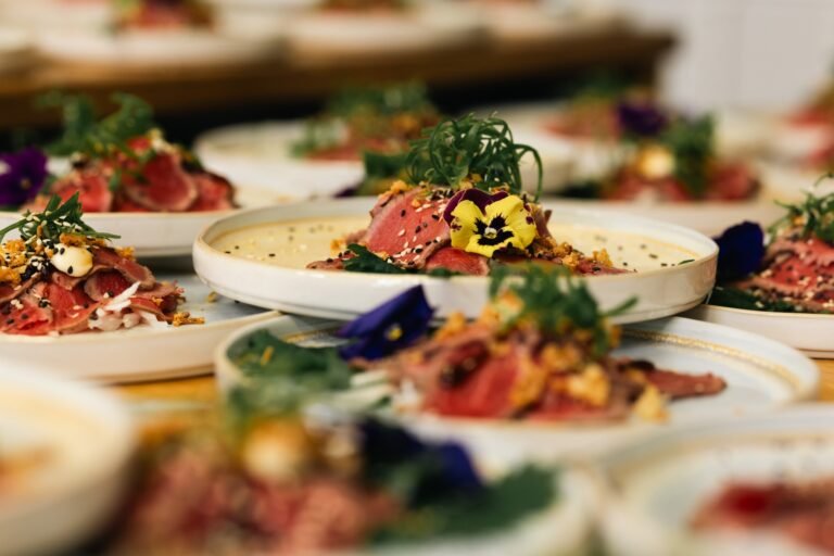 Supper Hotel Restaurant Tuna Tarte Events 768x512