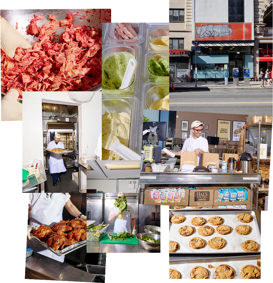 Counter Service Collage